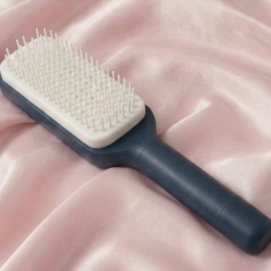 Selbstreinigende Haarbürste